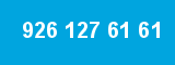 926 127 61 61